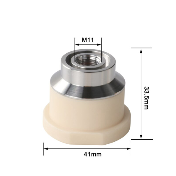 Проставка керамическая 41х23х33.8мм М11х0.75мм для BOCI